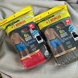 Fruit Of The Loom Men's EverSoft CoolZone™ Fly Covered Waistband Boxer Briefs